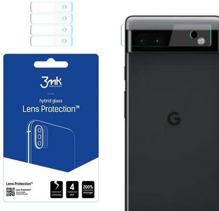3MK Lens Protect Google Pixel 6a Ochrona na obiektyw aparatu 4szt (539283)