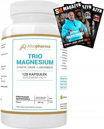 Alto Pharma Trio Magnesium 3 Formy Magnezu 120Kaps
