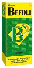 Zdjęcie Vitabalans Befoli B-Witamina X 100Tabl. - Jasień