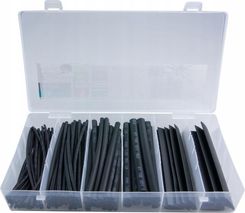 Zdjęcie DPM ZESTAW RUREK TERMOKURCZLIWYCH 10CM CZARNE ET100 - Głogów