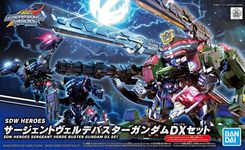 Zdjęcie Bandai Sdw Heroes Sergeant Verde Buster Gundam Dx Set (GUN61991) - Czaplinek