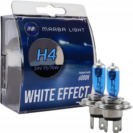 Marba Light Żarówki White Effect H4 75/70W 24V Mlweh42470D