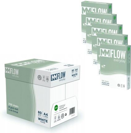 International_Paper Papier Ksero A4 80G Flow Everyday 5X500 Ark.