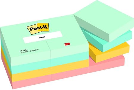 3M-Post It Karteczki Samoprzylepne Post-It® Beachside 38x51Mm 12 Bloczków