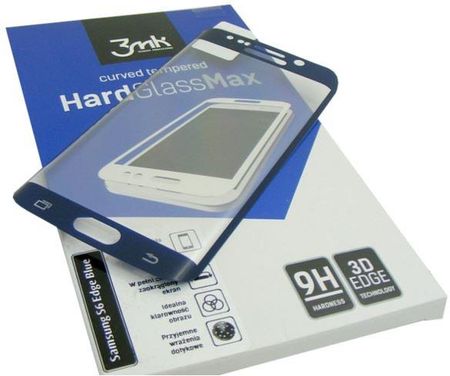 3MK HARD GLASS MAX Sam S6 EDGE G925 niebieski (0000009001)
