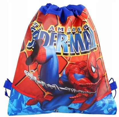 Jelly Pens Worek Do Przedszkola Spiderman Na Buty Wf Plecak
