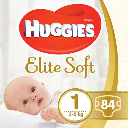 Huggies Pieluszki Elite Soft rozmiar 1 3-5kg 84szt