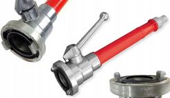 Zdjęcie Silver Prądownica Dysza Węża Strażackiego 2'' Z Zaworem - Mońki