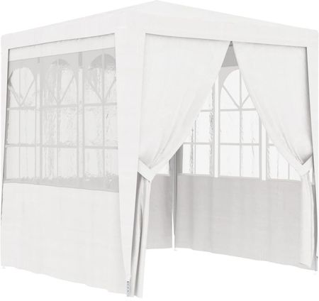 Lumarko Namiot Imprezowy Ze Ściankami 2X2m Biały 90 G/M²