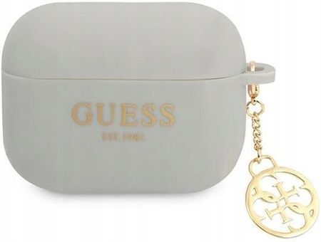 Guess GUAPLSC4EG AirPods Pro cover szary/grey Sili (12189096803)