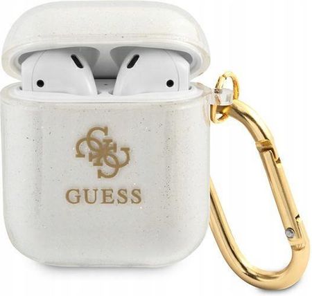 Guess GUA2UCG4GT AirPods cover Transparent Glitter (11893745588)