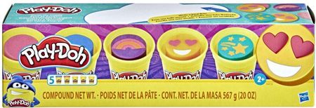 Hasbro Play-Doh - Zestaw Radosne kolory Tuba 5-pak F4715