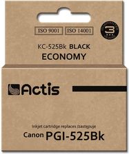 ACTIS TUSZ KC-525BK (ZAMIENNIK CANON PGI-525GBK STANDARD 20 ML CZARNY)