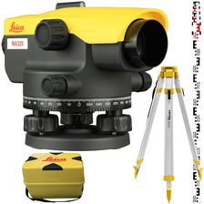 LEICA NA320 niwelator optyczny zestaw łata + statyw