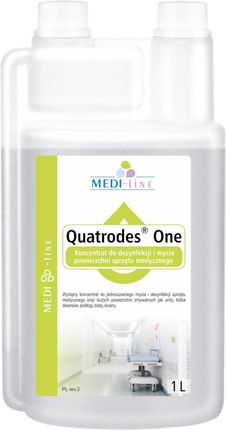 Medisept Quatrodes One-1 Litr Koncentrat do dezynfekcji i mycia nieinwazyjnych wyrobów medycznych