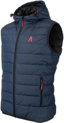 Alpinus Kamizelka Pikowana Turystyczna Męska Athos Body Warmer Niebieski