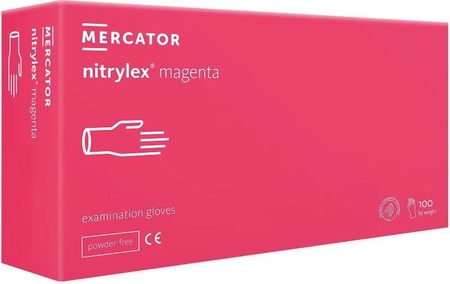 Mercator Medical Nitrylex® Magenta 100szt.