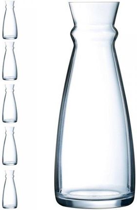 Karafka dzbanek szklany do wina wody napojów Arcoroc FLUID 1 l zestaw 6 szt. - Hendi L3965