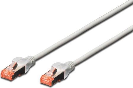 Digitus Kabel krosowy patchcord S/FTP kat. 6 szary 1m (DK-1644-010) (DK1644010)