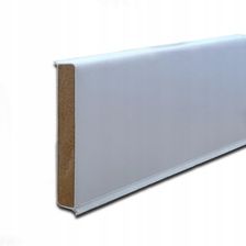 Zdjęcie Doellken Listwa Przypodłogowa Śnieżno Biała Cubu Flex 80Mm - Chorzele