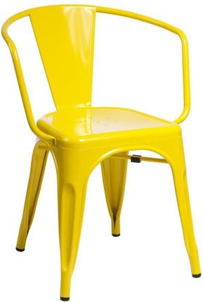 Krzesło Metalove Arms Yellow 2021
