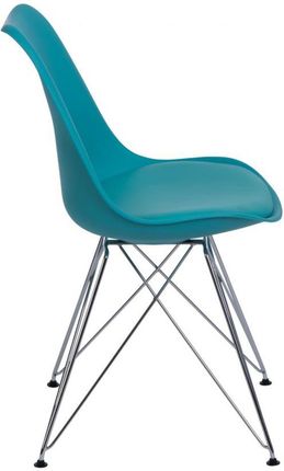 Krzesło Nord Chrome Niebieskie 3655