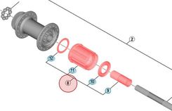 Zdjęcie Shimano Slx M665/M7000 Freehub Body 2022 - Koszyce