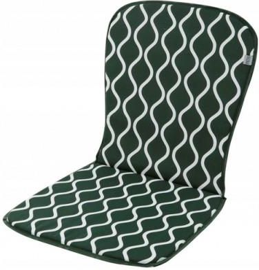 Poduszka ogrodowa zielona na krzesło 74 x 38 cm