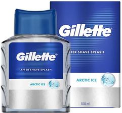 Gillette After Shave Splash płyn po goleniu Arctic Ice 100ml - Balsamy i żele po goleniu