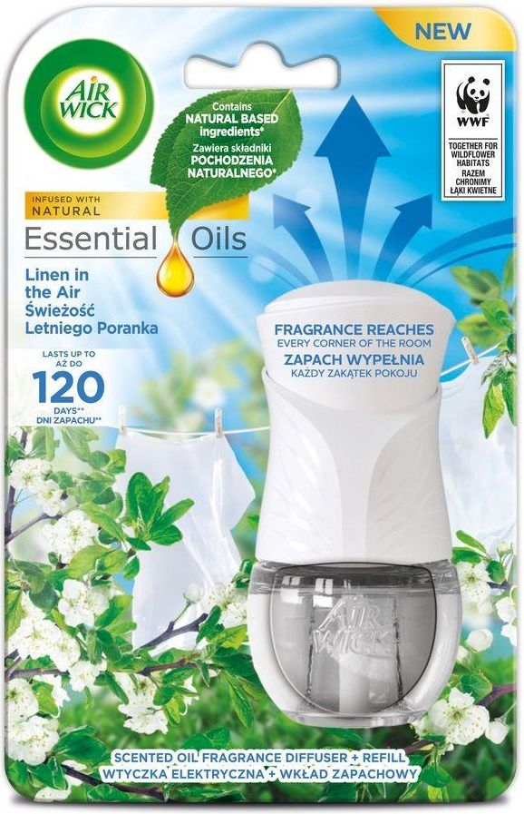 Air Wick Set Essential Oils Elektryczny Odświeżacz Powietrza I Wkład