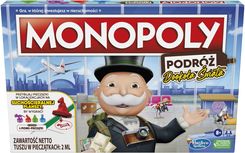 Zdjęcie Hasbro Monopoly Podróż dookoła Świata Polska Wersja F4007 - Radłów
