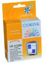 ORINK TUSZE CH10B-OR CZARNY DO DRUKAREK HP (ZAMIENNIK HP 10 / C4844A) [69ML]
