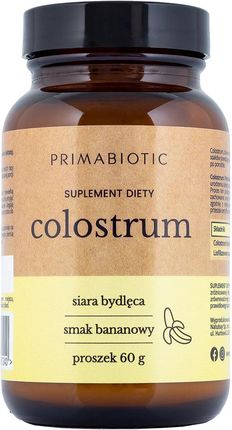 Natubay Primabiotic Colostrum, smak bananowy, 60 g