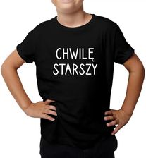 Zdjęcie Chwilę starszy - koszulka dziecięca z nadrukiem - Ujazd