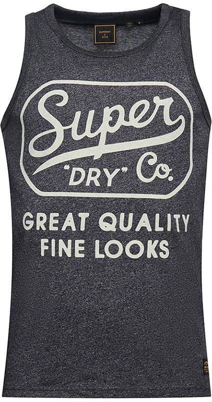 Mens - Workwear Graphic Standard Weight T-Shirt in Black | Superdry