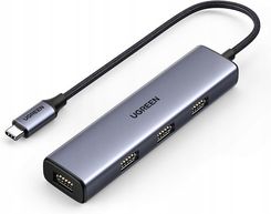 Zdjęcie HUB USB Ugreen USB-C + 4x USB-A 3.0 (CM473) (20805) - Szczekociny