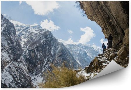Fototapety.Pl Wspinaczka Szczyty Górskie Himalaje Ludzie Okleina Na Ścianę 250x250cm Magicstick