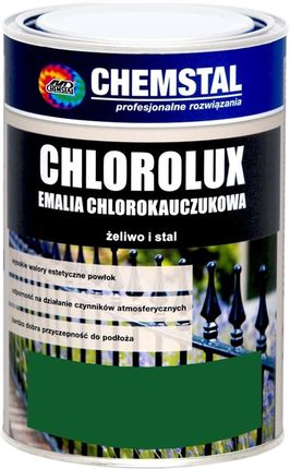 Chemstal Chlorolux Emalia Chlorokauczukowa Zielony 10l