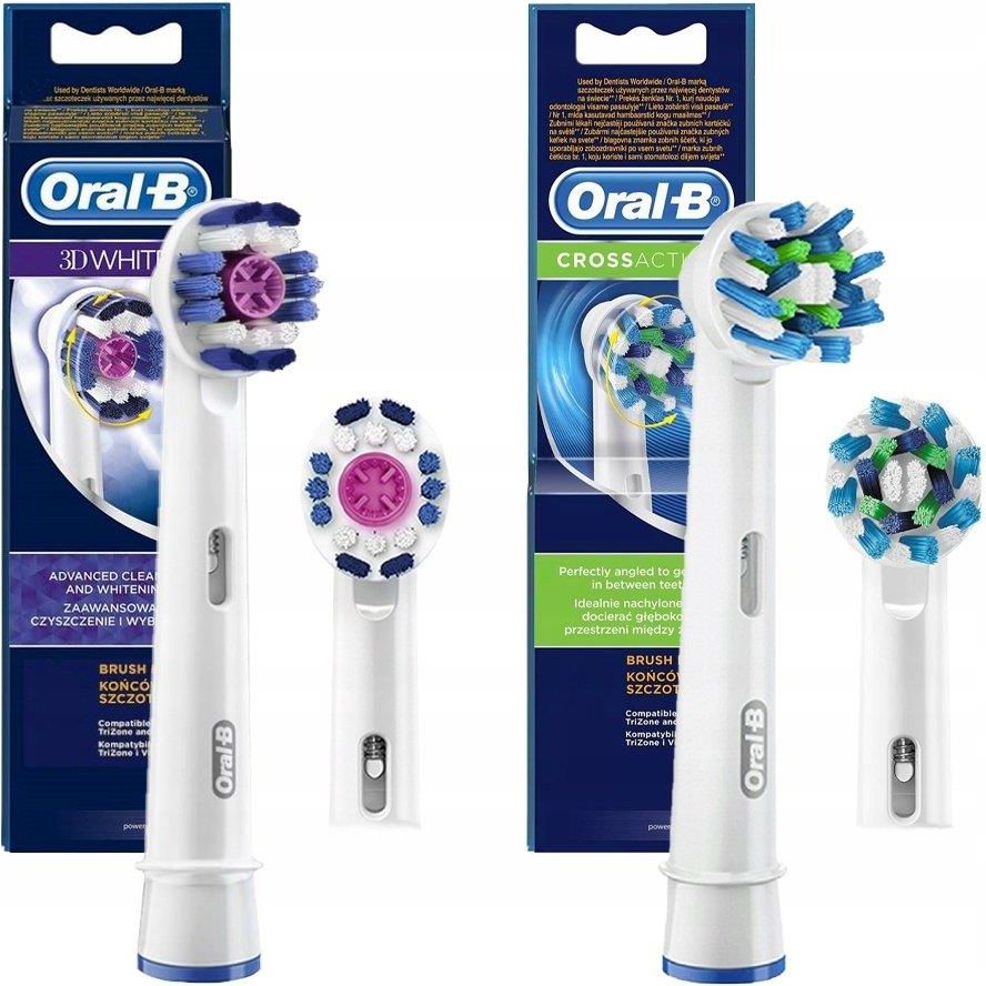 Końcówka Oral-B Końcówka Do Szczoteczek Cross 3D 2s.zt - Opinie I Ceny ...