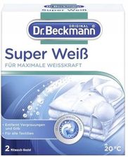 Dr Beckmann Dr.Beckmann Super Biel Saszetki Wybielające 2Szt. - Wybielacze