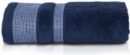Detexpol Ręcznik Łazienkowy 50X90 Carlo Blue Do Twarzy Włosów 14265