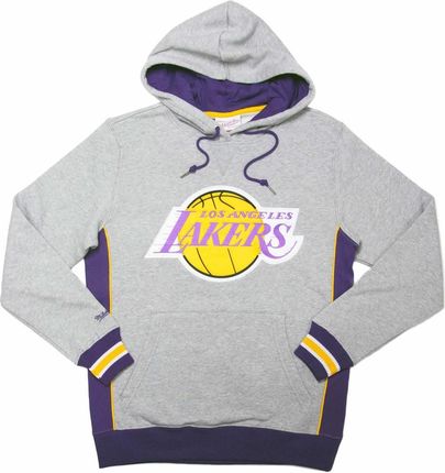 Bluza z kapturem Mitchell & Ness Pinnacle Heavyweight Fleece NBA Los Angelses Lakers