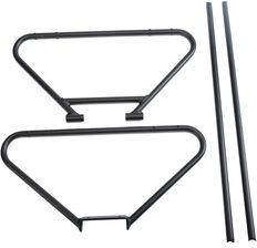 Zdjęcie Elops Komplet Barierek Dla Dzieci Do Roweru Velocargo Longtail R500 E Czarny - Kraków