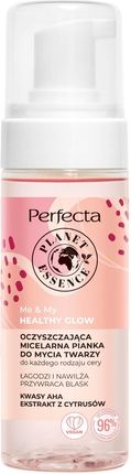 Dax Perfecta Planet Essence Me&My Healthyglow Oczyszczająca Micelarna Pianka Do Mycia Twarzy 160ml