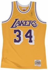 Zdjęcie Koszulka Mitchell & Ness NBA LA Lakers Shaquille O'Neal Swingman - SMJYGS18177-LALLTGD96SON - Wejherowo