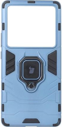 Etui Bizon Case Armor Ring Vivo X80 Pro, niebieskie (41283)