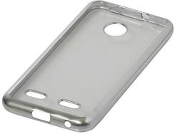 Etui BUMPER GLOSSY TPU do telefonu ZTE Blade V8 Lite srebrny (0000027329)