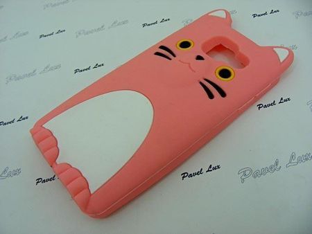 Etui Nakładka 3D do telefonu Samsung A3 2016 A310F KITTY różowy (0000016858)
