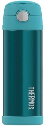 Thermos Termos Dziecięcy Ze Słomką Turkusowy 470ml 120025