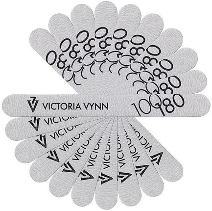 Victoria Vynn pilnik prosty biały 100/180 - 10 szt